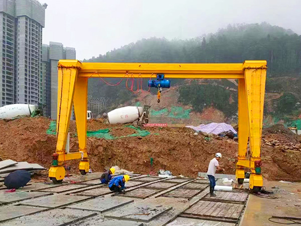 河南南阳龙门吊厂家 龙门吊地锚的结构设计和安装方法